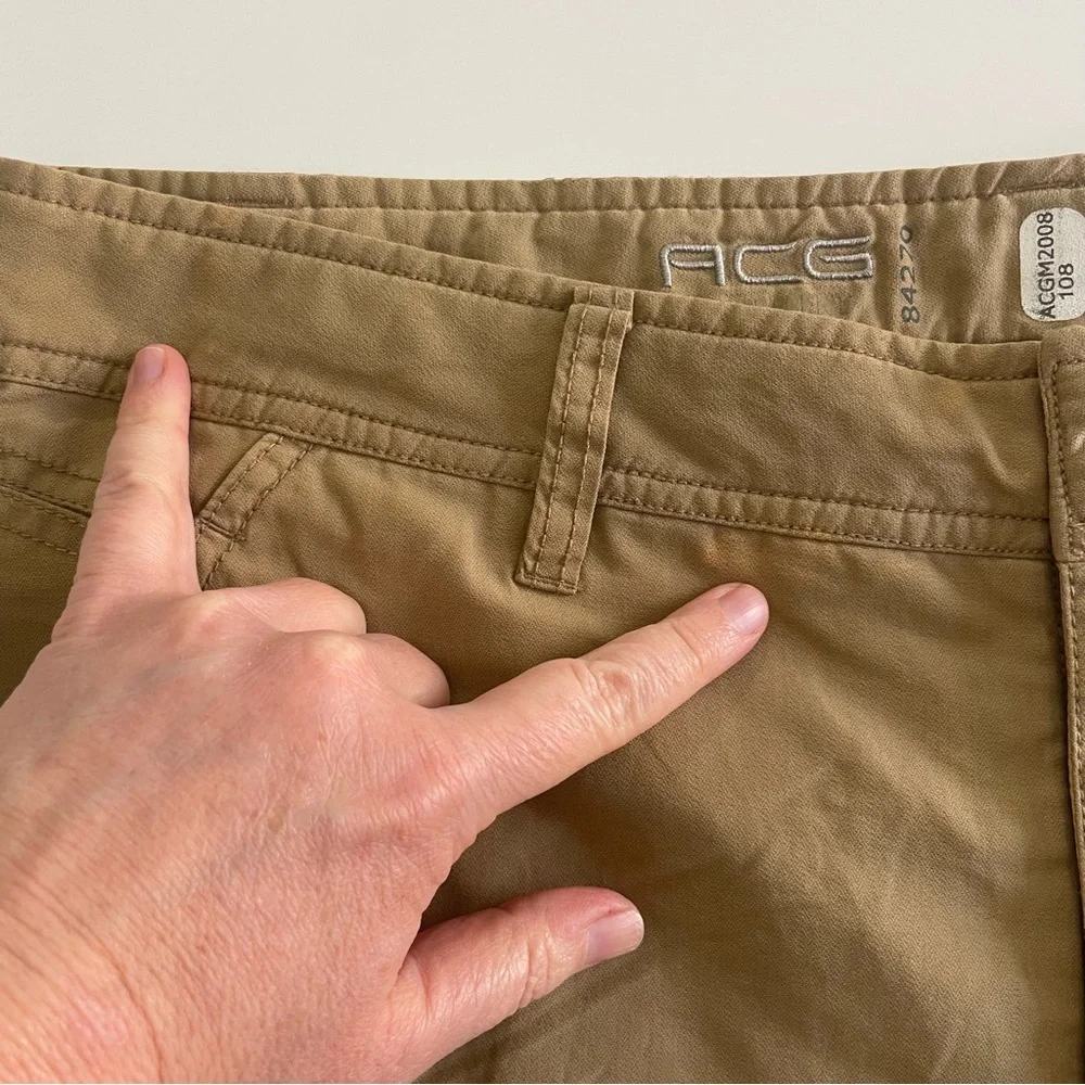 Nike ACG Vintage Convertible Khaki Cargo Pants, 36x32